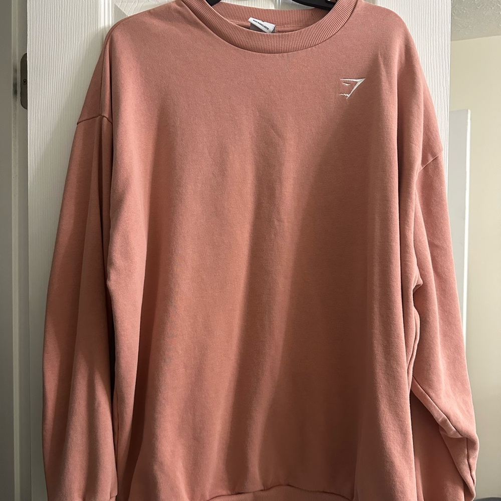 Gymshark Dusty Pink Oversized Crewneck Sweater